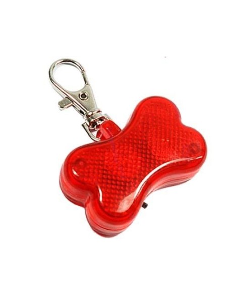Pendentif os LED clignotent pour collier de chien
