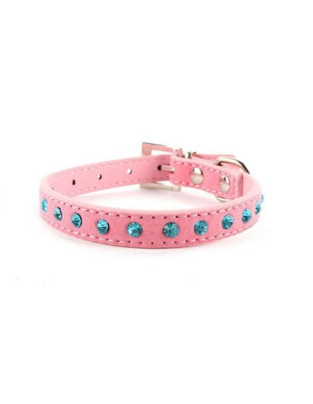 Collier rose pour chien chic et tendance