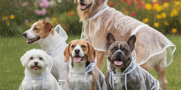 Imperméable pour Chien Transparent : 5 Avantages d'un Manteau de Pluie Invisible et Tendance
